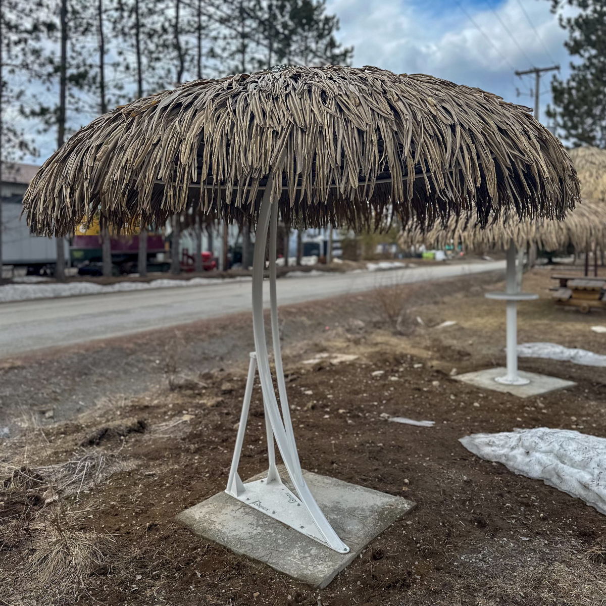 Luxurious curved Umbrella