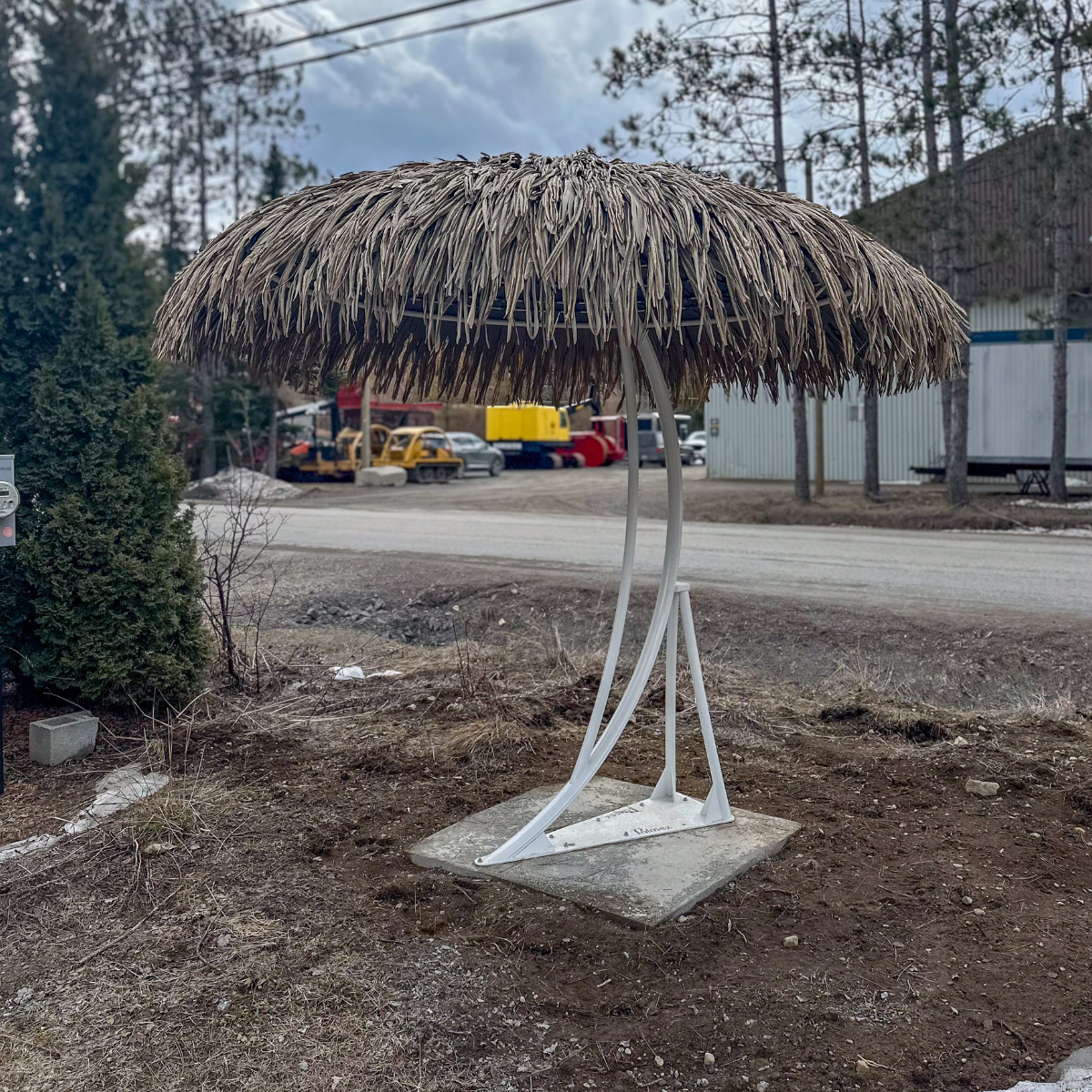 Luxurious curved Umbrella