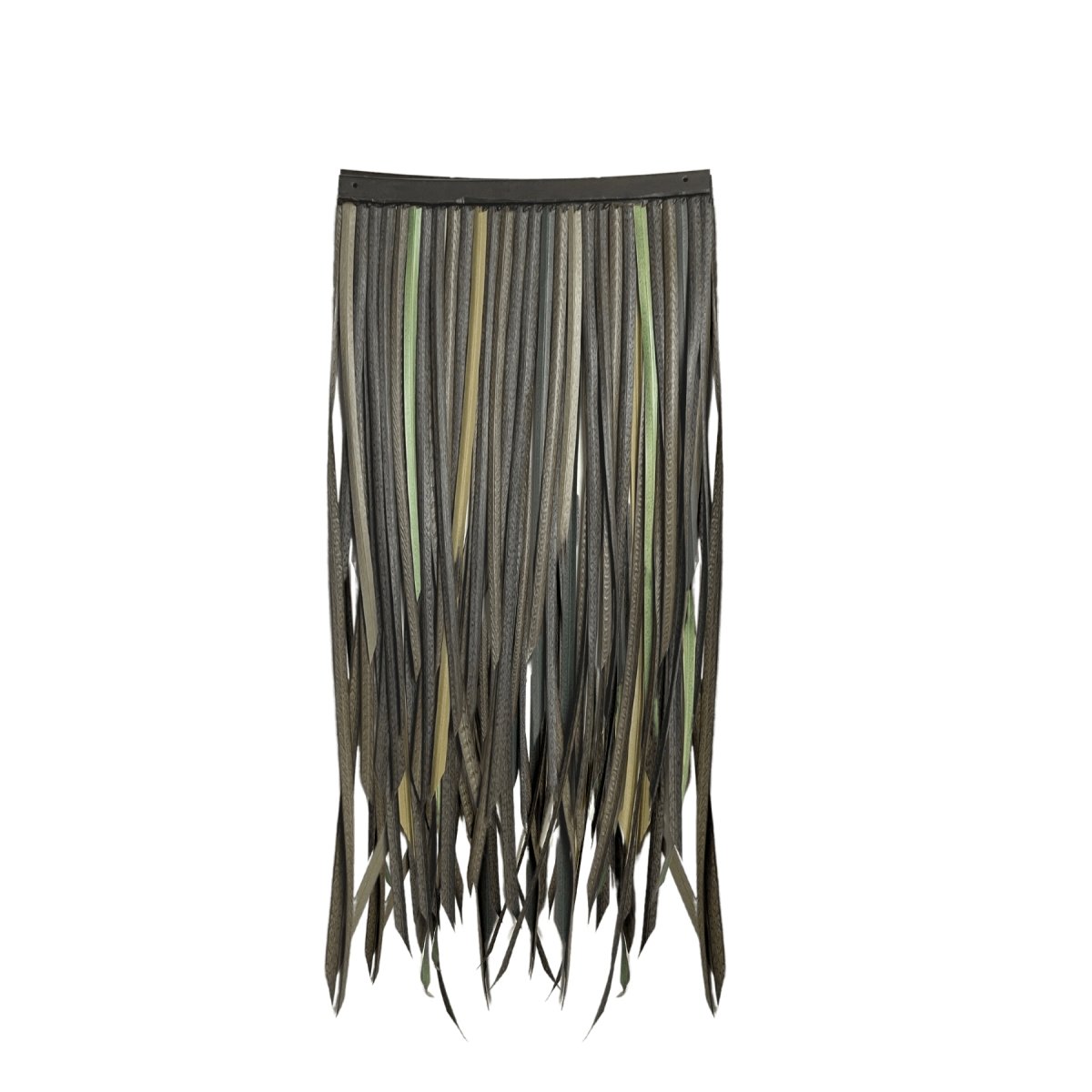 Ensemble de toiture artificielle tropicale Sumatra brun, jaune et vert - BoutiquePalmex