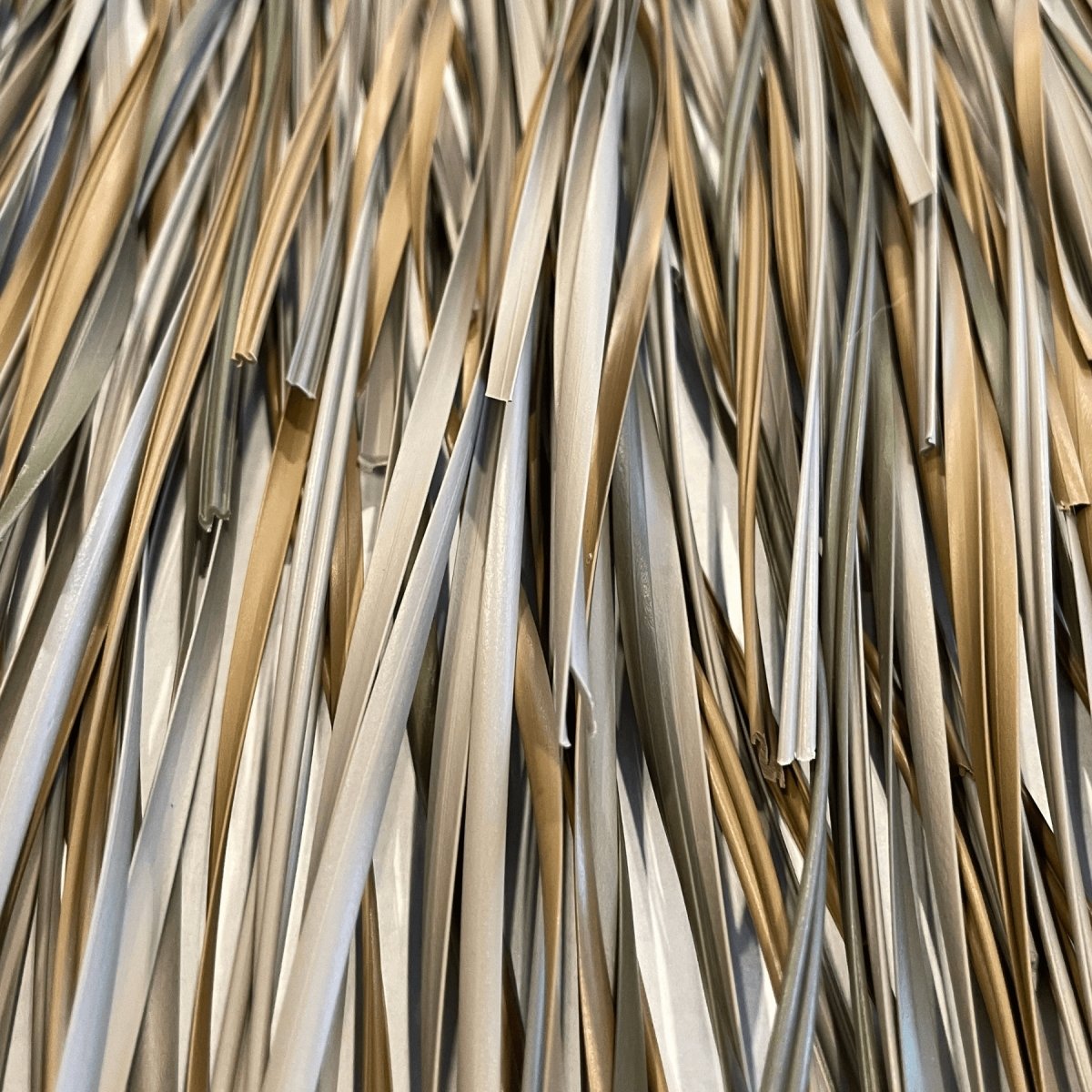 Ensemble de toiture artificielle exotique Asian Reed de couleur naturelle - BoutiquePalmex