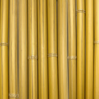 Ensemble de morceaux de bambou synthétiques au diamètre de 32 mm de couleur naturelle - BoutiquePalmex